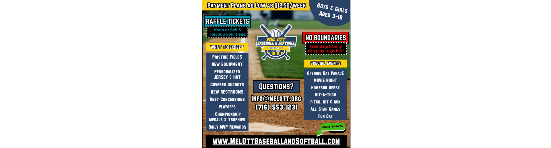 Spring Registration is Open!