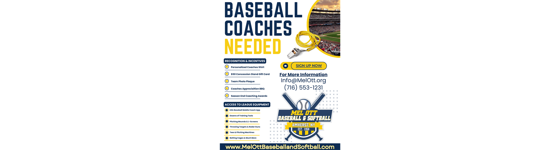 NEW Coaches Program!