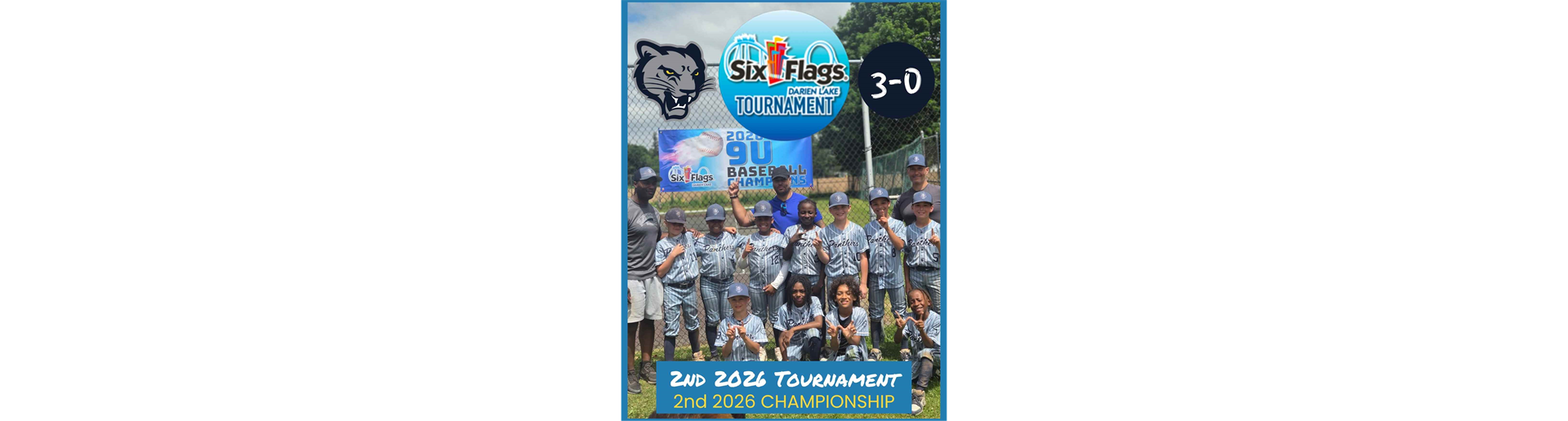Panthers Win Six Flags Darien Lake 2026 Championship!